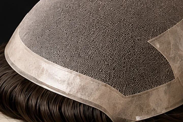 Hybrid base construction close-up